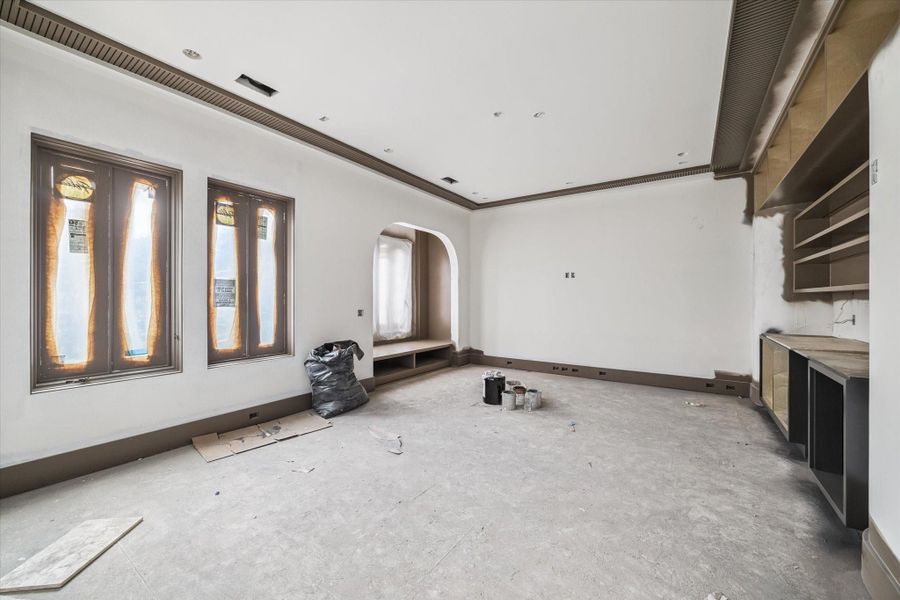 Upstairs gameroom Upstairs gameroom