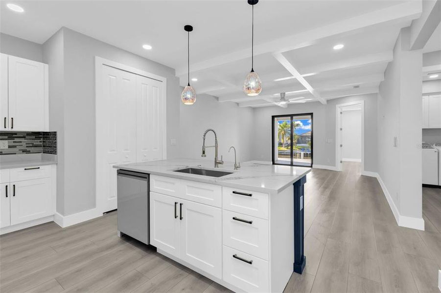 Furnished interior view inside a new home in , Punta Gorda (Image 30).