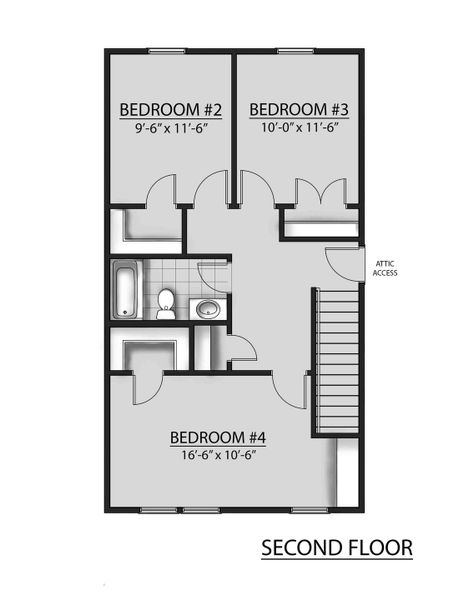 2D floor plan layout of this home in The Bluffs at Lafayette, Freeport, FL (Image 4). 2D floor plan layout of this home in The Bluffs at Lafayette, Freeport, FL (Image 4).