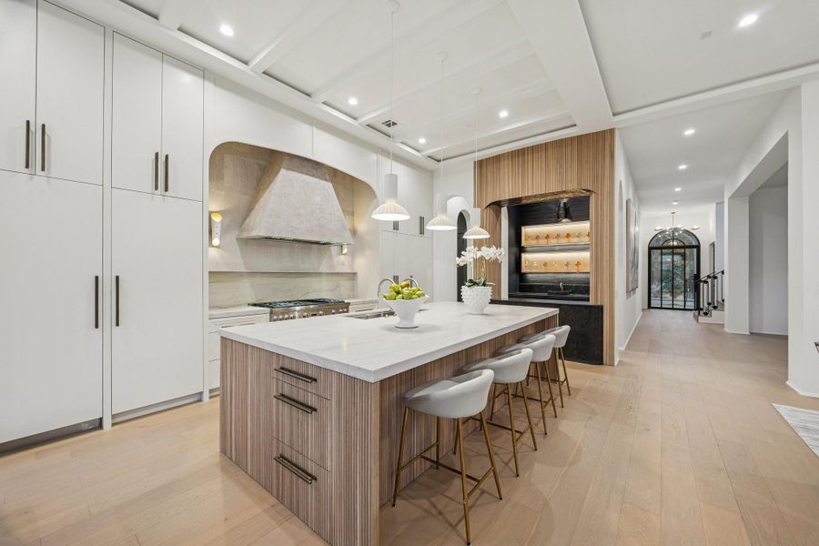 Another view of this incredible Island Kitchen and Wet Bar. Another view of this incredible Island Kitchen and Wet Bar.