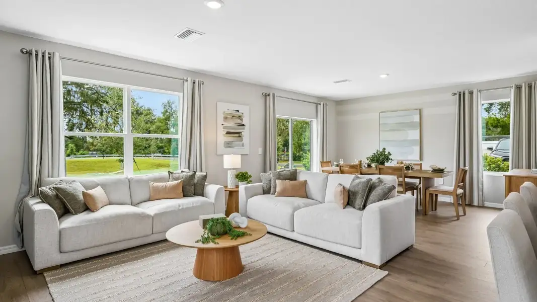 Furnished interior view inside a new home in Balm Grove, Wimauma (Image 6).