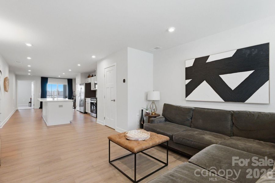 Furnished interior view inside a new home in , Troutman (Image 6).
