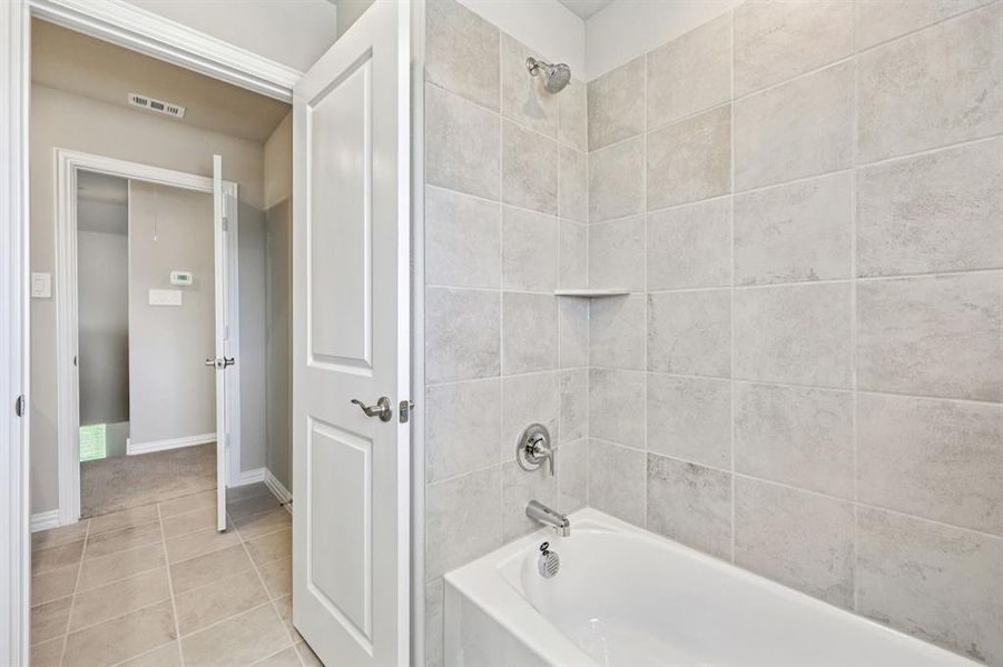 Photo is not of the actual home, but is an inspirational photo of builder’s model home and may depict options, furnishings, and/or decorator features that are not included.