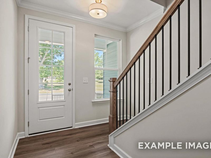 Spacious, unfurnished interior of a new home in Camden Park, Knightdale (Image 11). Spacious, unfurnished interior of a new home in Camden Park, Knightdale (Image 11).