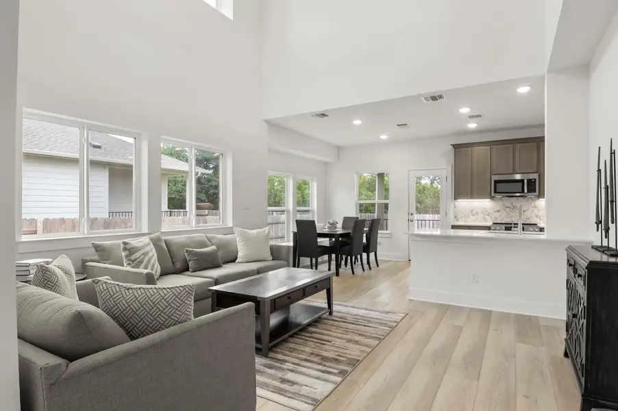 Furnished interior view inside a new home in Grande Estates, Bertram (Image 9). Furnished interior view inside a new home in Grande Estates, Bertram (Image 9).