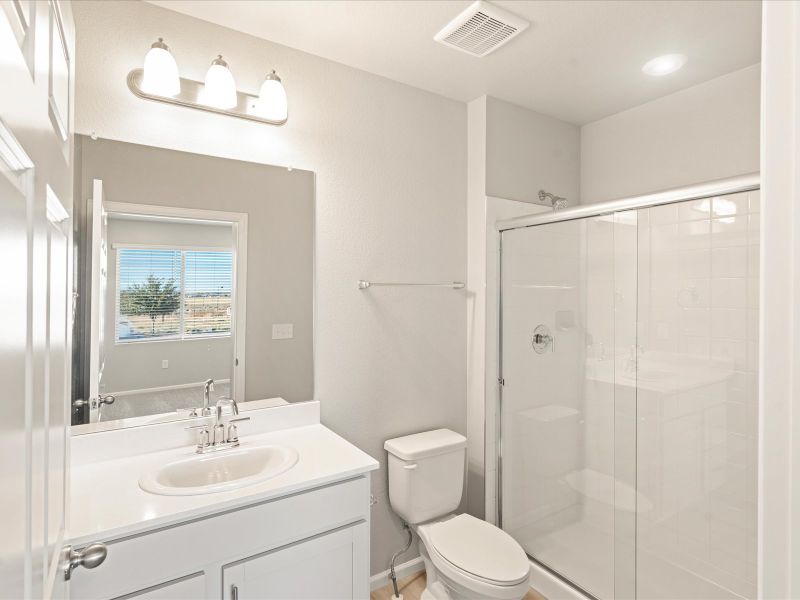 Furnished interior view inside a new home in Three Hills, Morrison (Image 4).