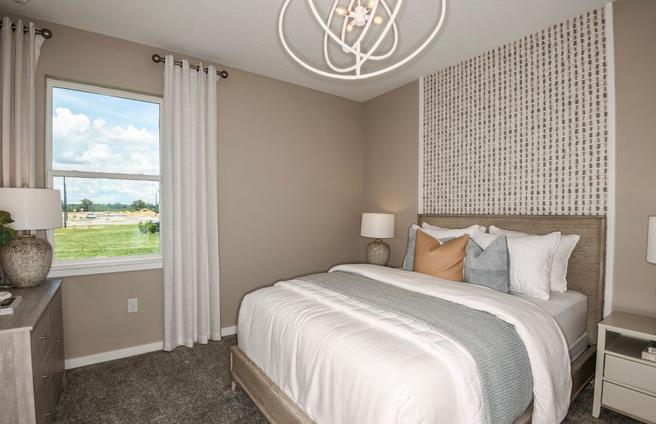 Furnished interior view inside a new home in Spencer Glen, Riverview (Image 9). Furnished interior view inside a new home in Spencer Glen, Riverview (Image 9).