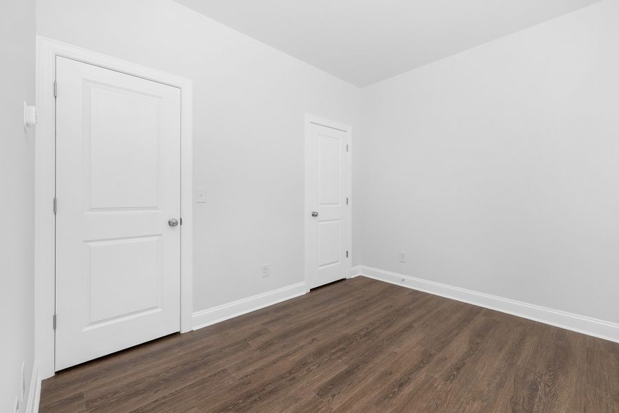 Representative unfurnished interior of a home built from the Units A-F by Red Cedar Homes in West End Townhomes, Charlotte (Image 25).
