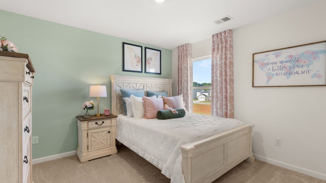 Representative furnished interior of a home built from the HAYDEN Express by D.R. Horton in WillowBrook, Winder (Image 18).