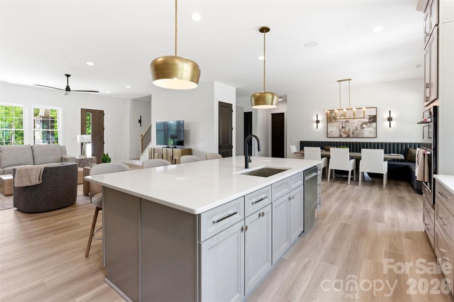 Furnished interior view inside a new home in , Granite Falls (Image 34).
