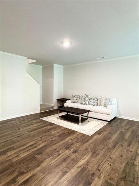 Furnished interior view inside a new home in , Buford (Image 8).