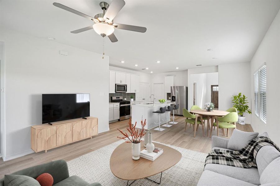 Photo is not of the actual home, but is an inspirational photo of builder’s model home and may depict options, furnishings, and/or decorator features that are not included. Photo is not of the actual home, but is an inspirational photo of builder’s model home and may depict options, furnishings, and/or decorator features that are not included.