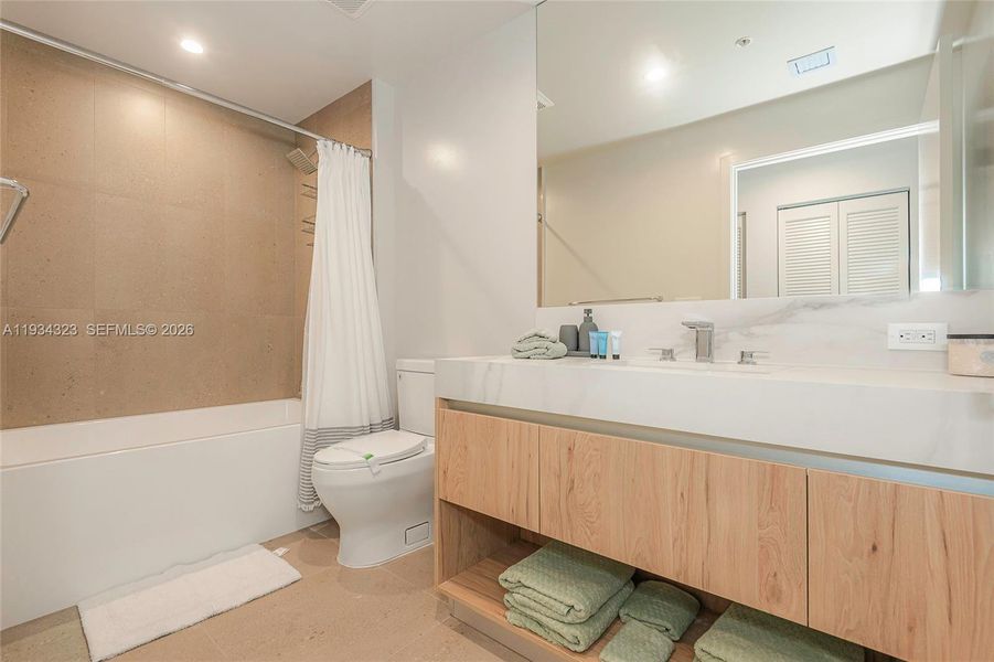 Furnished interior view inside a new home in , Miami (Image 23). Furnished interior view inside a new home in , Miami (Image 23).