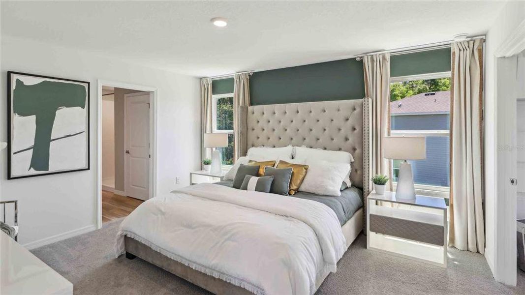 Furnished interior view inside a new home in Sandal Key, Weeki Wachee (Image 5).