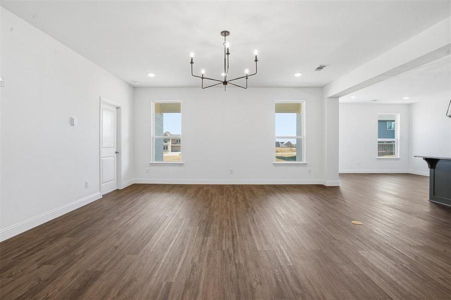 Spacious, unfurnished interior of a new home in Wildcat Ridge, Godley (Image 15). Spacious, unfurnished interior of a new home in Wildcat Ridge, Godley (Image 15).