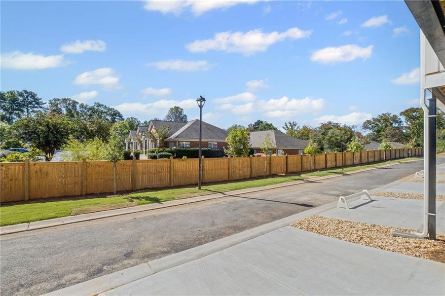 Exterior details and patio area of a home in , Woodstock (Image 24).