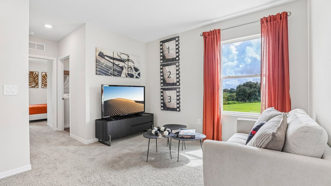 Furnished interior view inside a new home in Farm at Varrea, Plant City (Image 24).