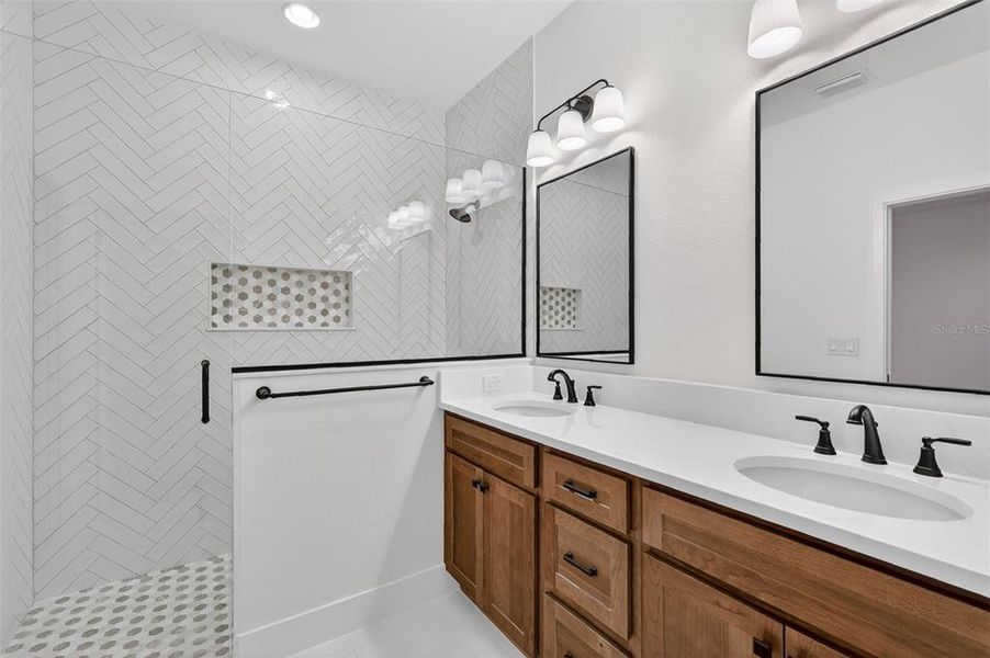 Furnished interior view inside a new home in , Wildwood (Image 6).