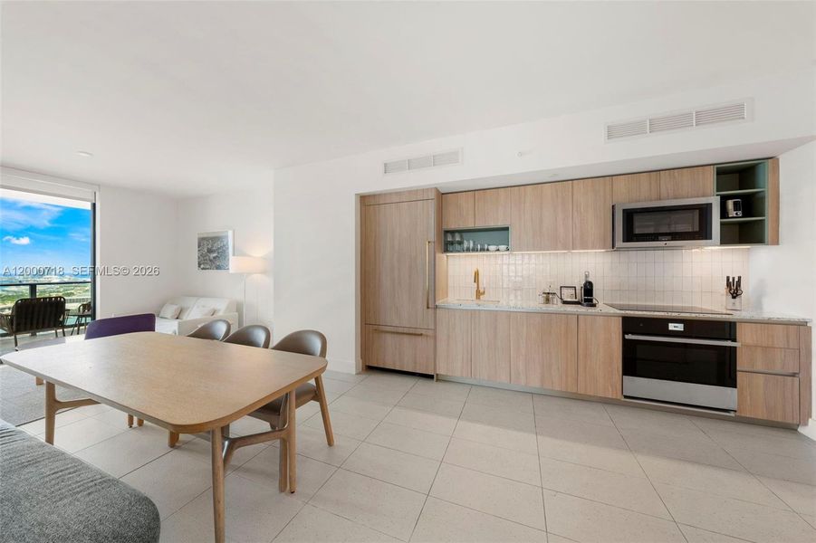 Furnished interior view inside a new home in , Miami (Image 17). Furnished interior view inside a new home in , Miami (Image 17).