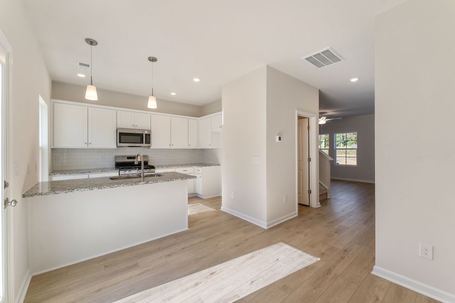 Furnished interior view inside a new home in Edwards Station, Taylors (Image 5).