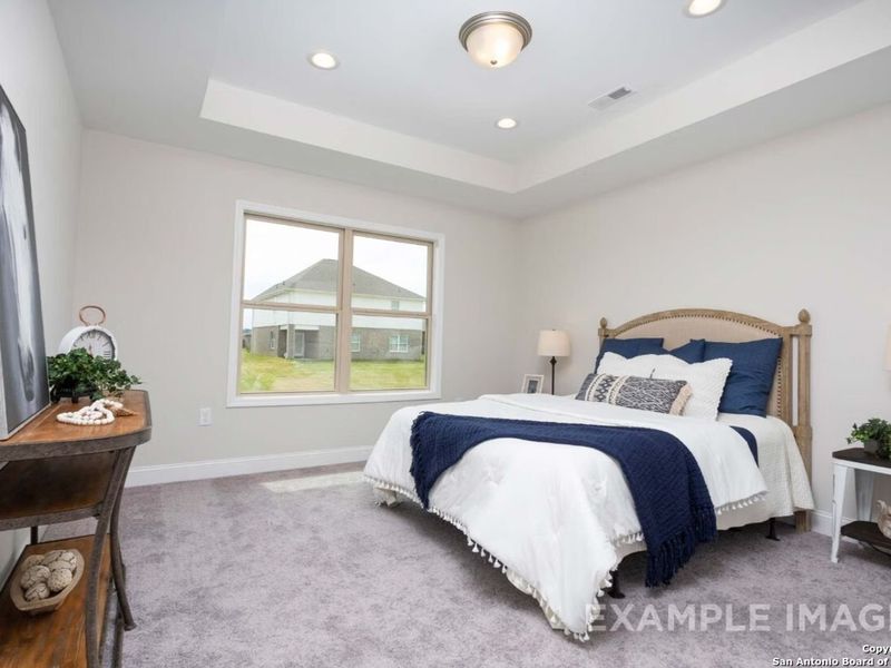 Furnished interior view inside a new home in Bricewood, San Antonio (Image 8).