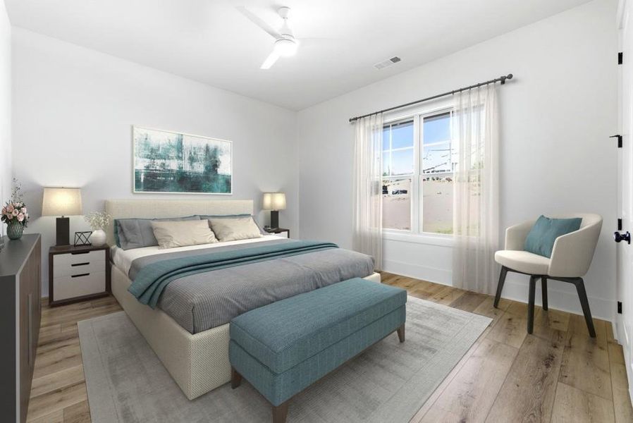 Furnished interior view inside a new home in , Jefferson (Image 46).