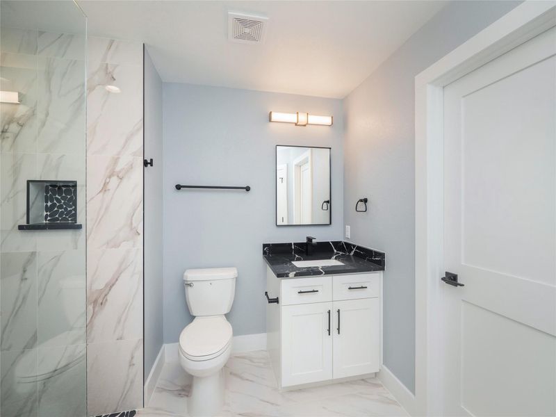 Furnished interior view inside a new home in , Leander (Image 24).