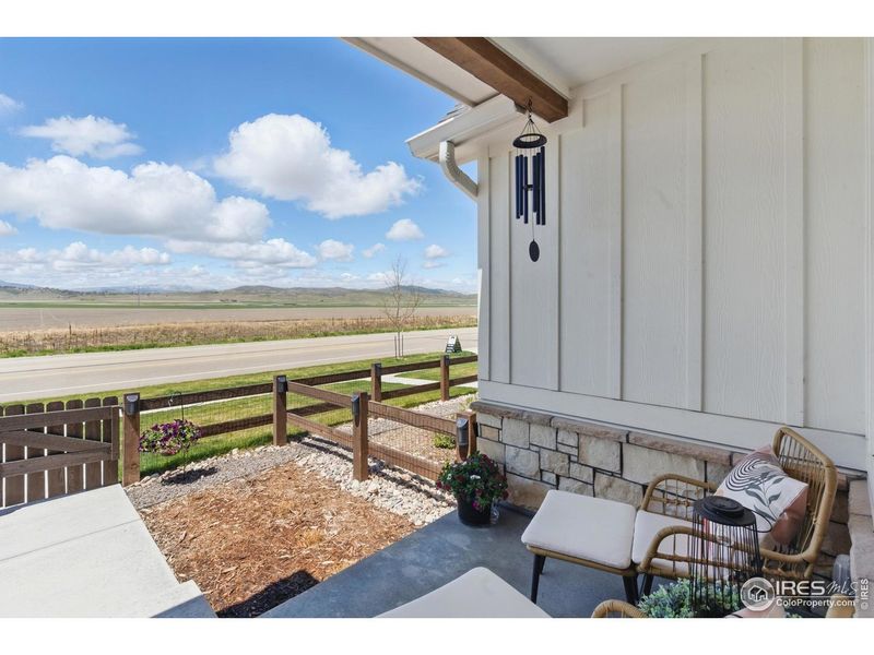 Exterior details and patio area of a home in , Loveland (Image 3). Exterior details and patio area of a home in , Loveland (Image 3).
