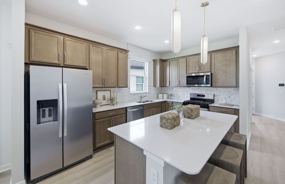 Representative furnished interior of a home built from the Contour by Del Webb in Del Webb Explore North River Ranch, Parrish (Image 12).