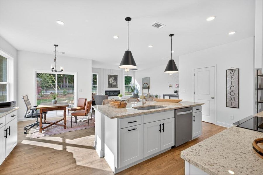 Furnished interior view inside a new home in , Jefferson (Image 18).