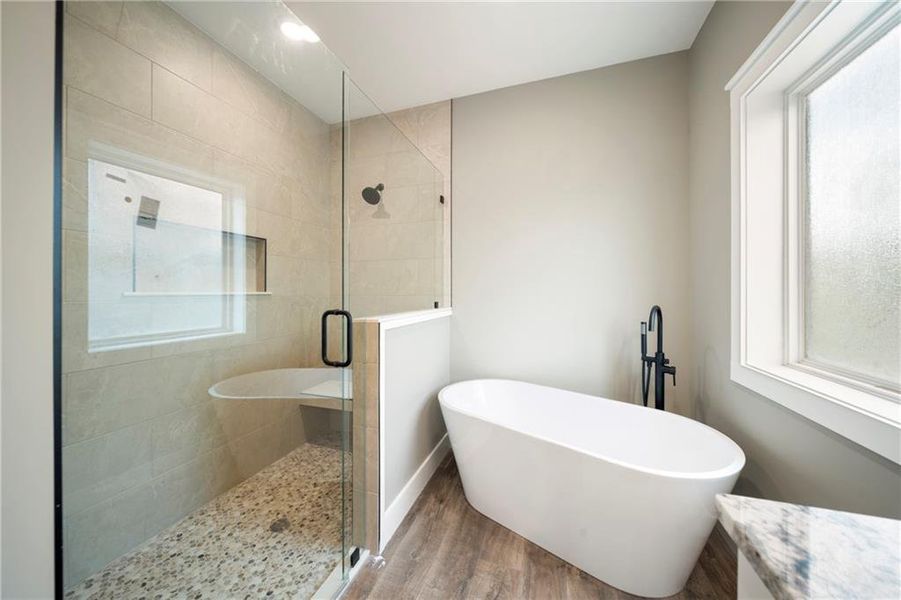 Furnished interior view inside a new home in , Talking Rock (Image 10).