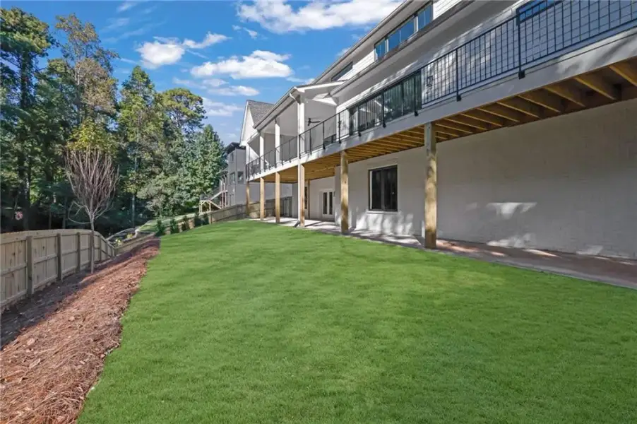 Exterior details and patio area of a home in , Sandy Springs (Image 32).