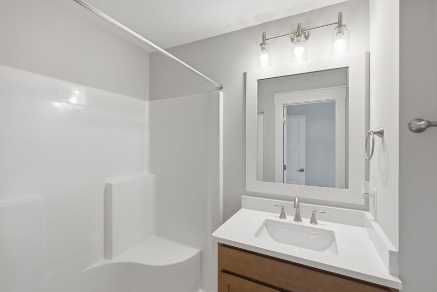 Furnished interior view inside a new home in The Sanctuary at Sunset Beach, Sunset Beach (Image 44).