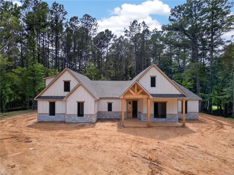 In-progress construction of a new home in , Dallas, GA (Image 10).