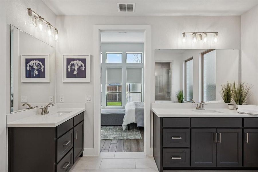 Furnished interior view inside a new home in , McKinney (Image 21). Furnished interior view inside a new home in , McKinney (Image 21).