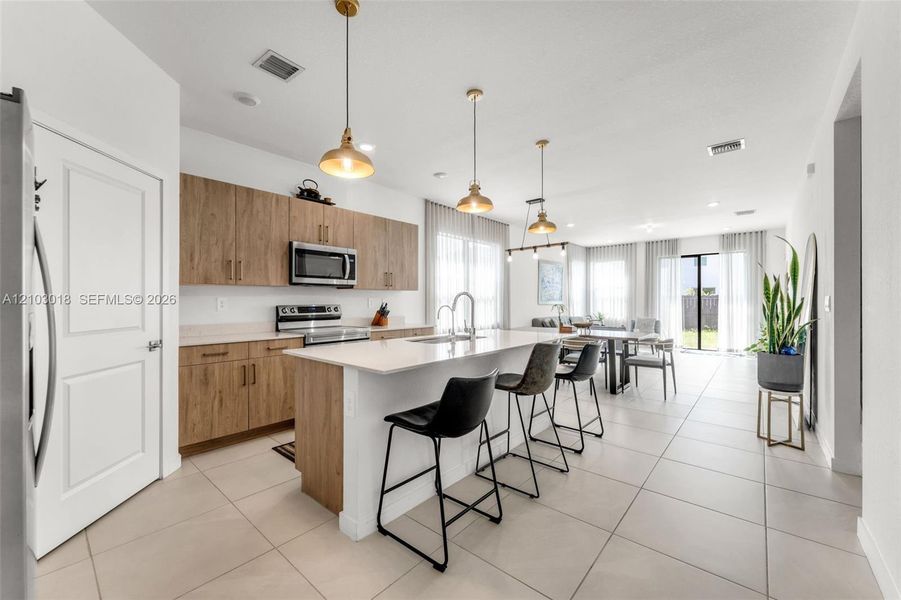 Furnished interior view inside a new home in , Homestead (Image 18).