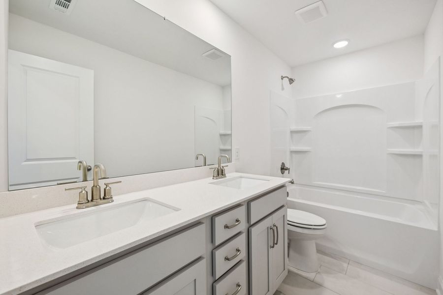 Representative furnished interior of a home built from the Macon by Ashton Woods in Ascent at Arbor Ridge, La Vergne (Image 6).