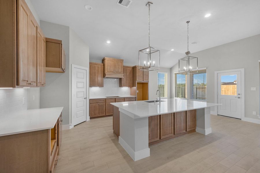 Furnished interior view inside a new home in Briarwood Crossing, Rosenberg (Image 11).