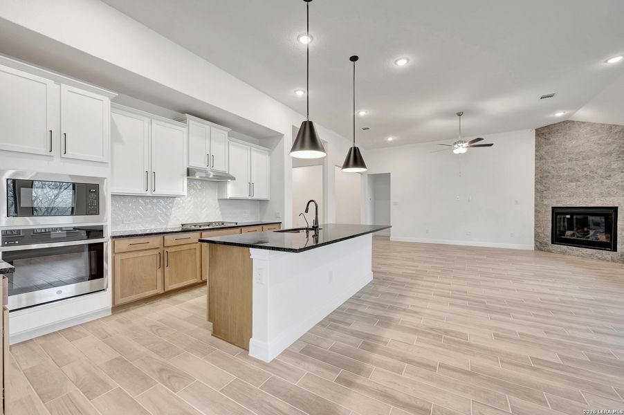 Furnished interior view inside a new home in Everly Estates, San Antonio (Image 6).
