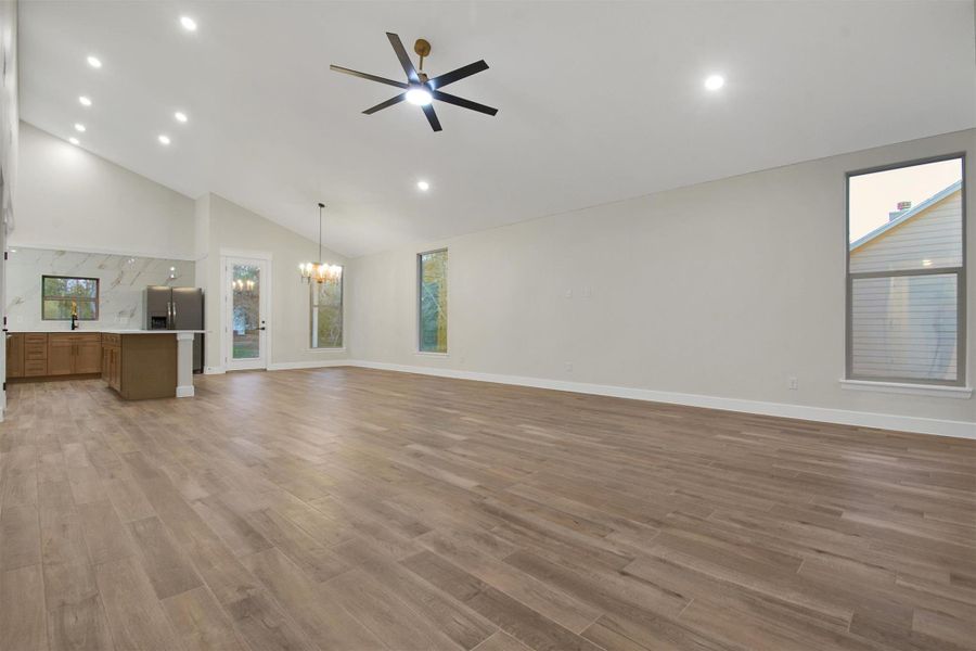 Spacious, unfurnished interior of a new home in , Bastrop (Image 32).