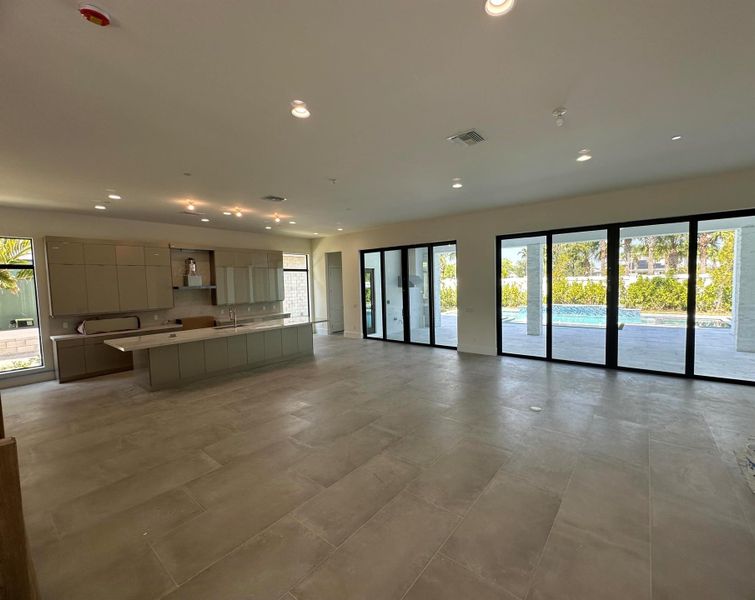 Furnished interior view inside a new home in Coral Isles at Avenir, Palm Beach Gardens (Image 17).