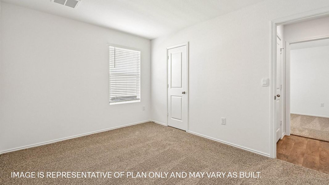 Representative unfurnished interior of a home built from the The Taylor by D.R. Horton in Durango, Mustang Ridge (Image 22).