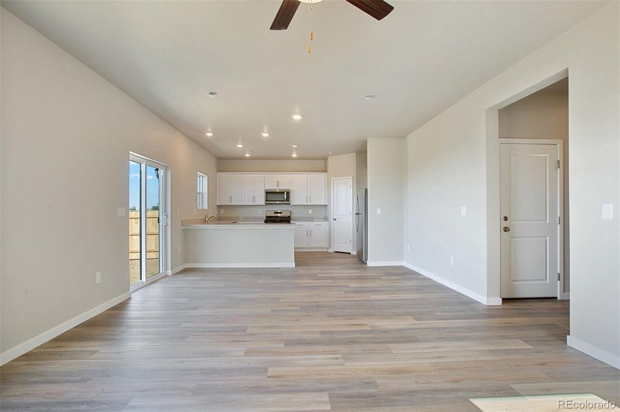 Spacious, unfurnished interior of a new home in Bennett Ranch, Bennett (Image 16). Spacious, unfurnished interior of a new home in Bennett Ranch, Bennett (Image 16).