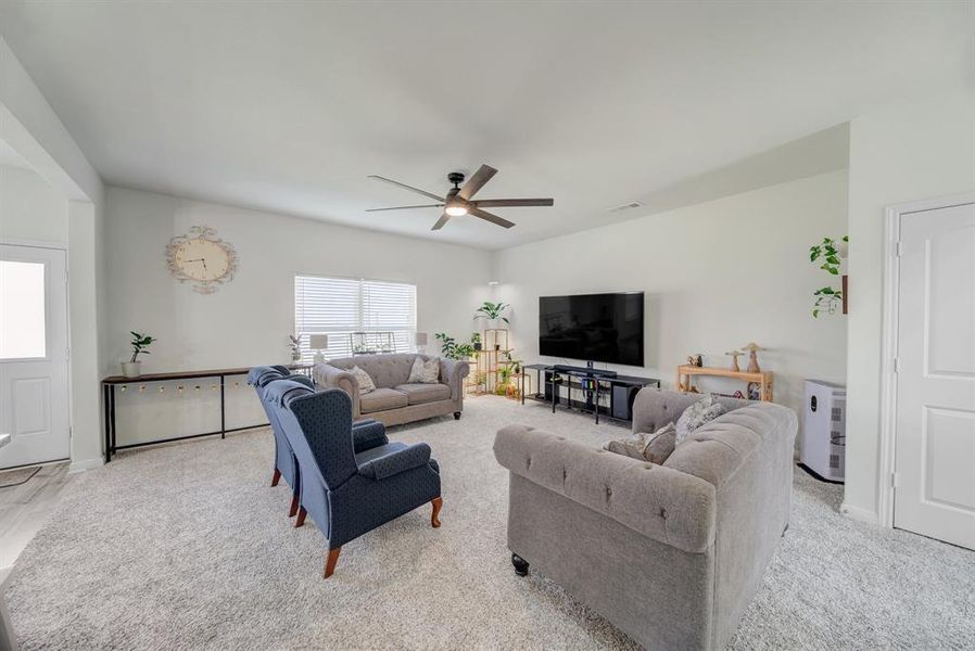 Furnished interior view inside a new home in Vista West, Fort Worth (Image 27).