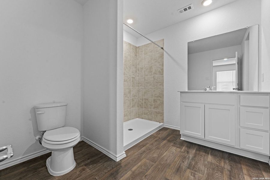 Furnished interior view inside a new home in Preserve at Medina, Von Ormy (Image 6).