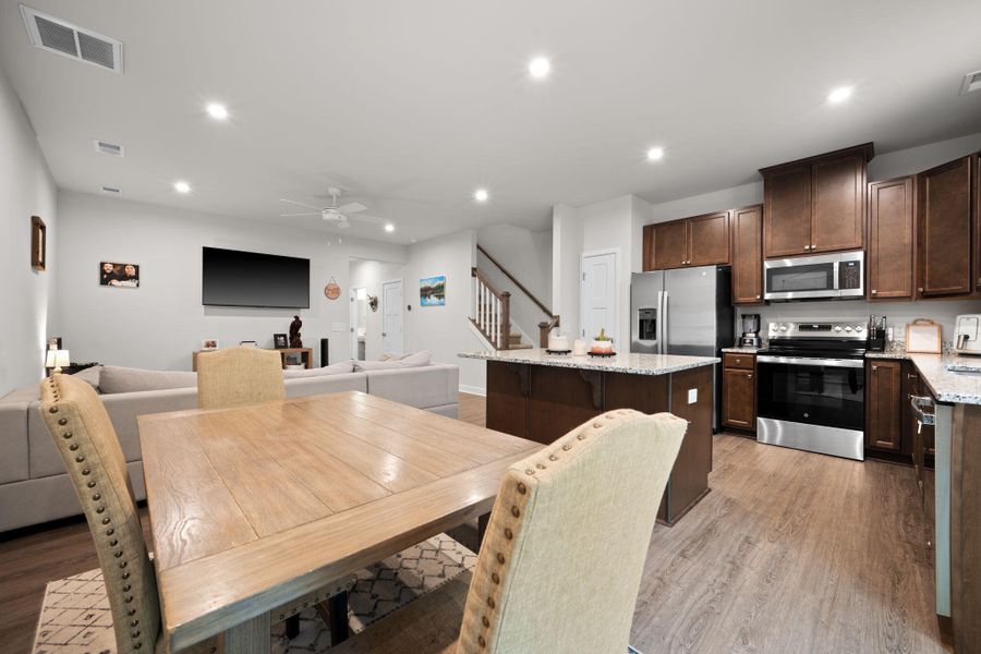 Furnished interior view inside a new home in , Summerville (Image 30).