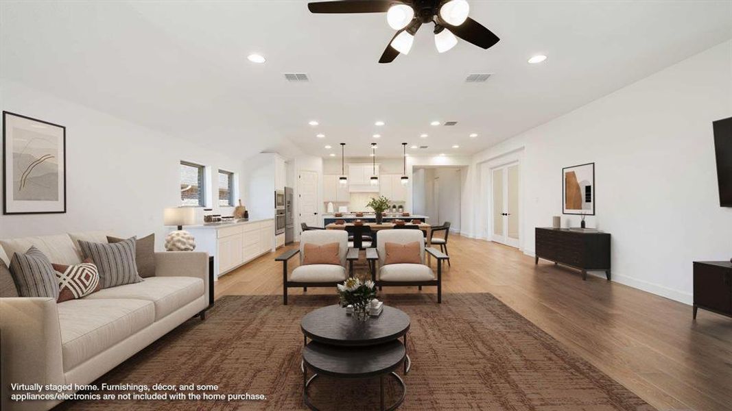 Furnished interior view inside a new home in Devonshire, Forney (Image 13).