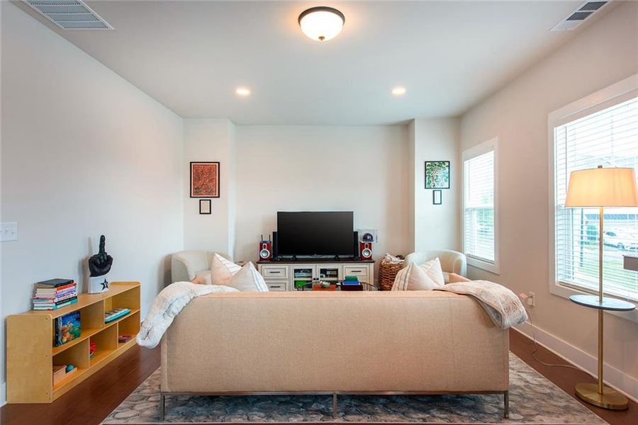 Furnished interior view inside a new home in , Cumming (Image 30). Furnished interior view inside a new home in , Cumming (Image 30).