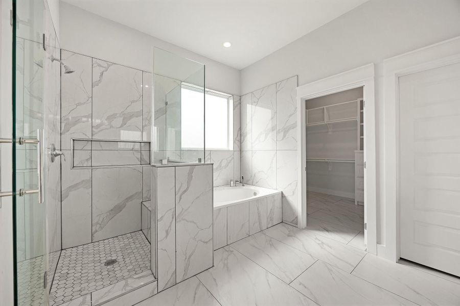 Furnished interior view inside a new home in , Cleveland (Image 17).