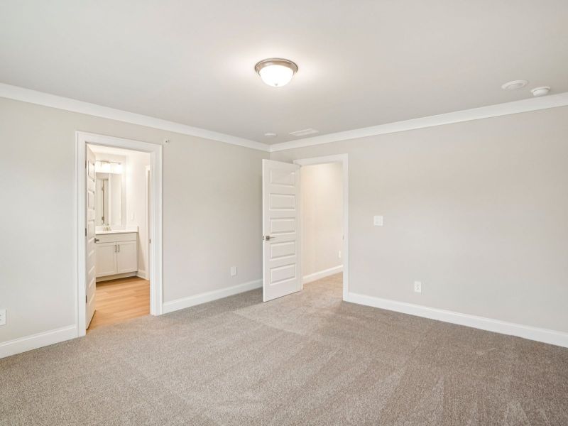 The Leighton floorplan with the Upscale Rustic Linen interior package.